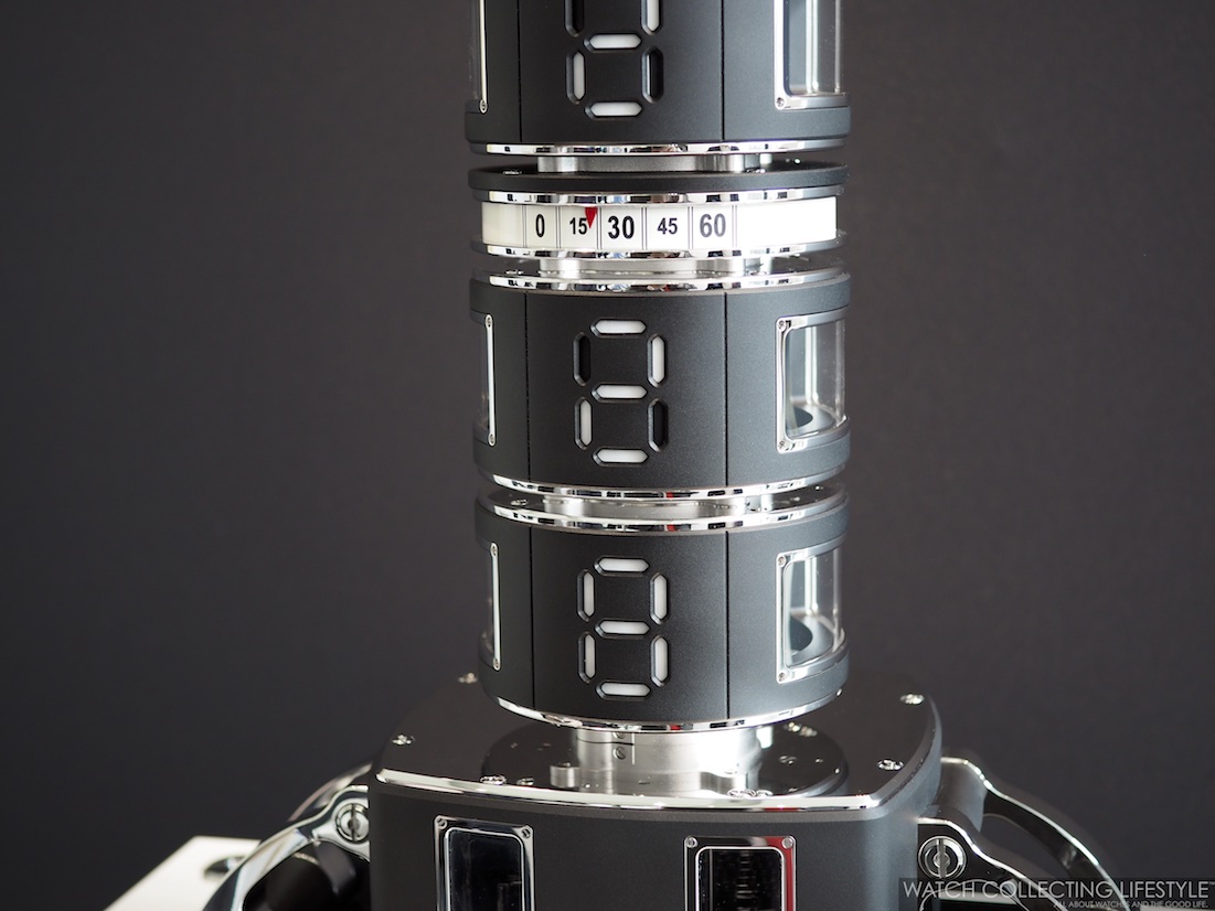 Insider: Hysek Design La Colonne du Temps Mechanical Clock. A 55